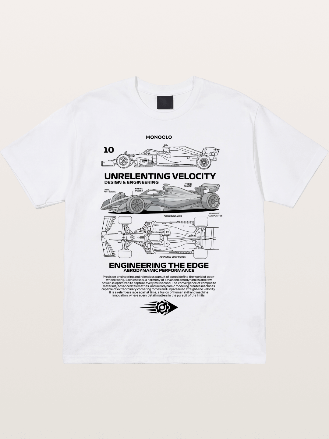 Unrelenting Velocity Cotton T-shirt