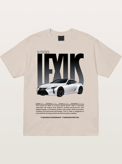 Lexus LC500 Magazine Style Poster Cotton T-shirt