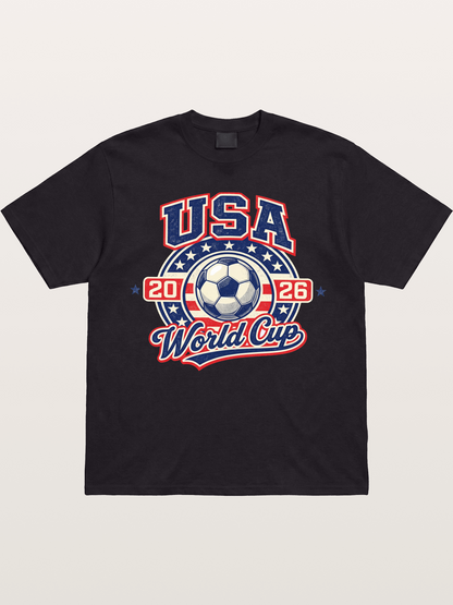 USA World Cup 2026 Retro Badge Gildan T-shirt
