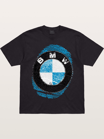 BMW Fingerprint Emblem Gildan T-shirt
