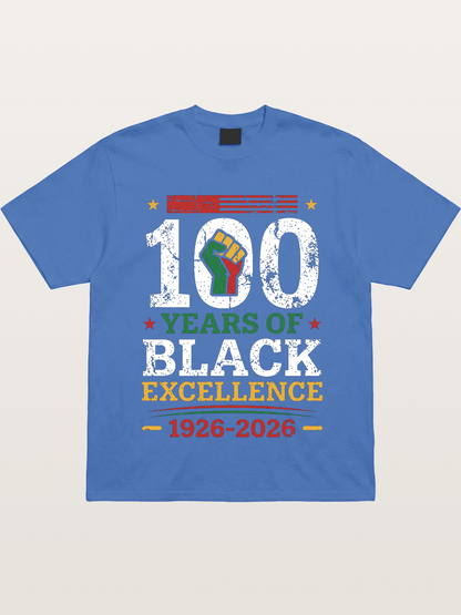 Juneteenth Centennial Excellence Tribute Gildan T-shirt
