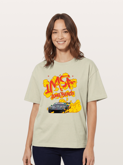 IMSA Long Beach Race Graphic Cotton T-shirt