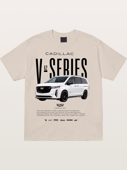Cadillac V-Series SUV Graphic Cotton T-shirt