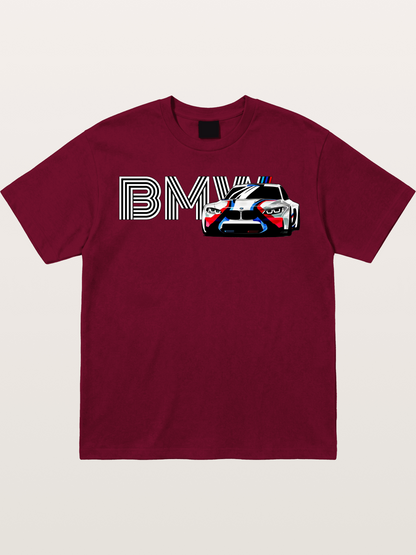 BMW M Series Typography Print Gildan T-shirt