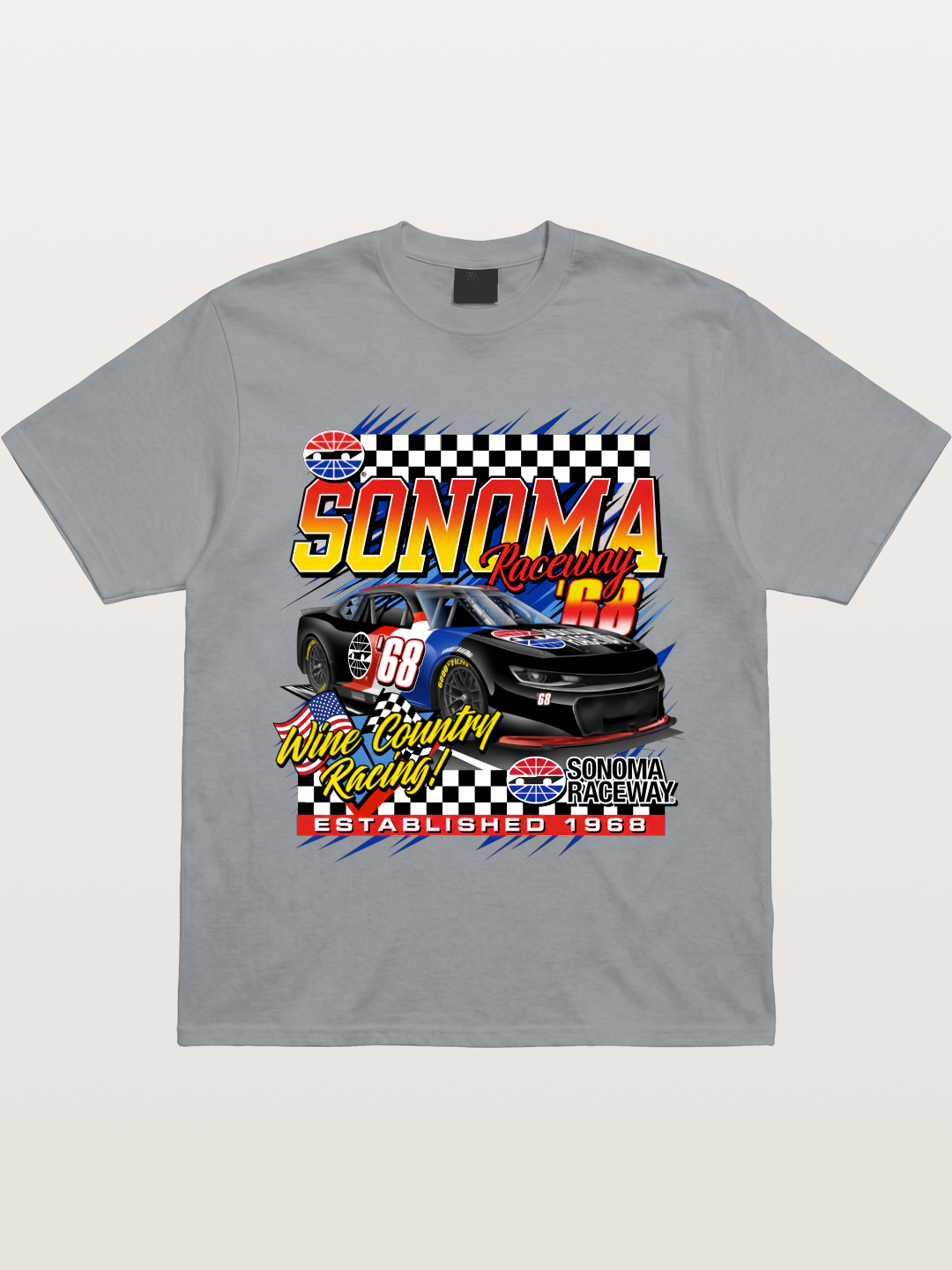 Sonoma NASCAR Wine Country Racing Gildan T-shirt