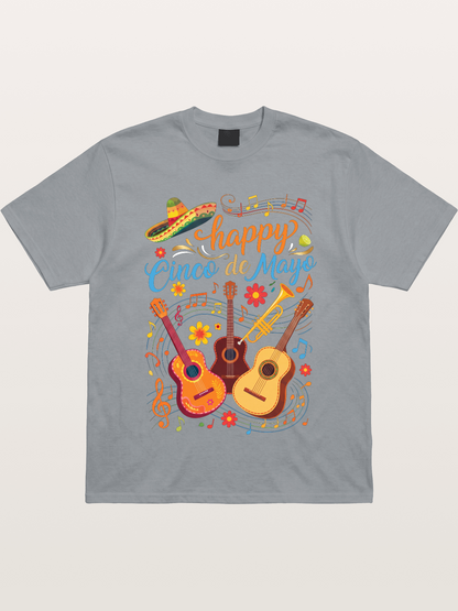 Mexican Guitar Trumpet Notes Gildan T-shirt