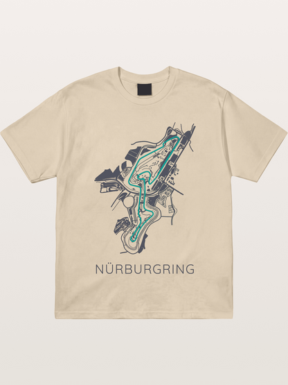Nu?rburgring Track Diagram Gildan T-shirt