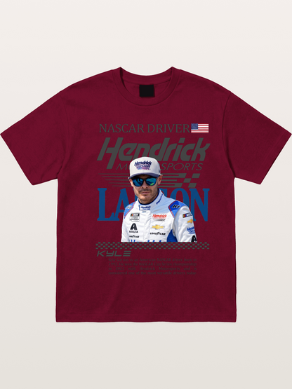 NASCAR Driver Kyle Larson Magazine Style Gildan T-shirt