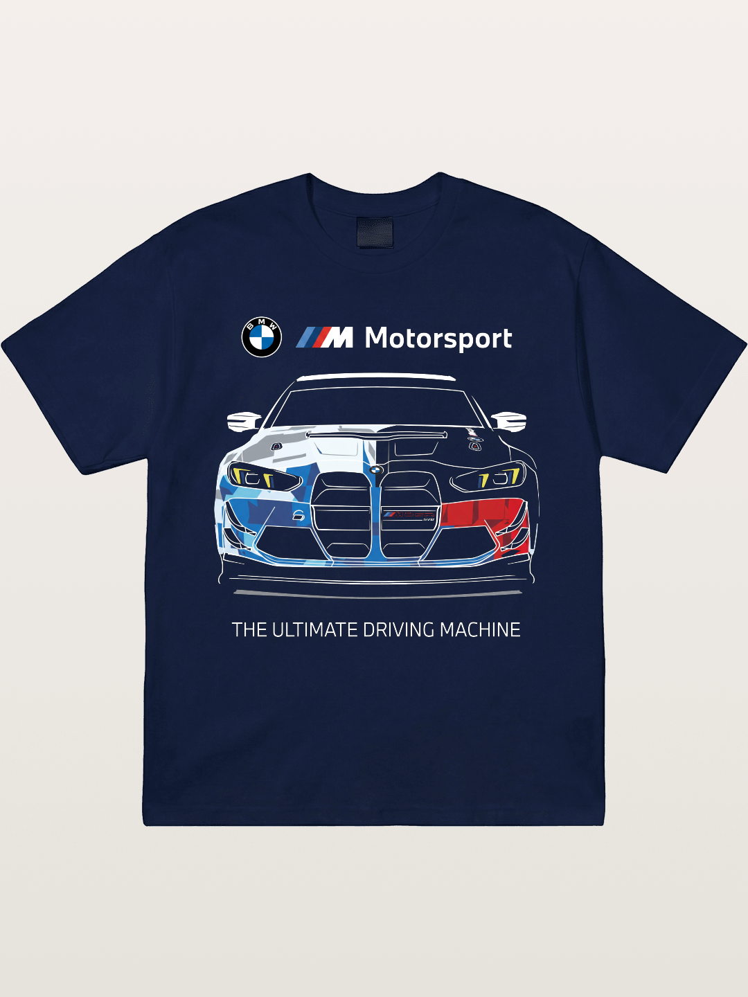 BMW M Motorsport Race Car Livery Gildan T-shirt