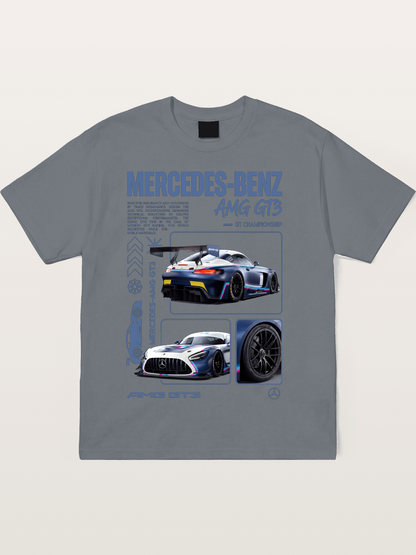Mercedes AMG GT3 Race Car Cotton T-shirt
