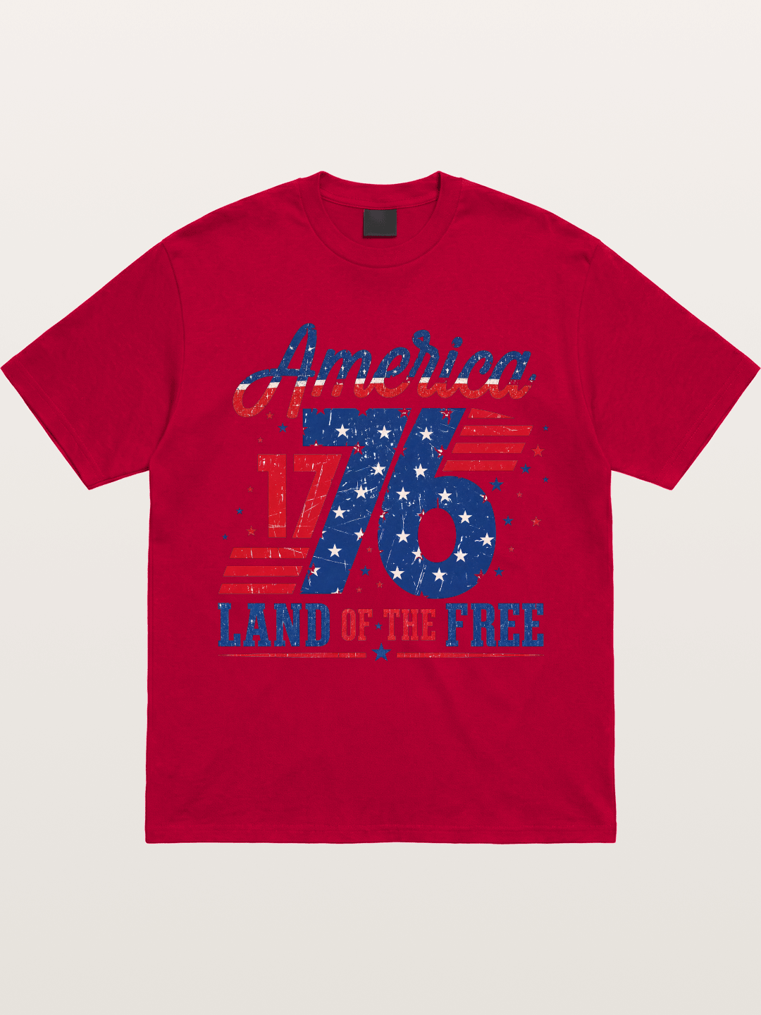America 1776 Land Of The Free Gildan T-shirt