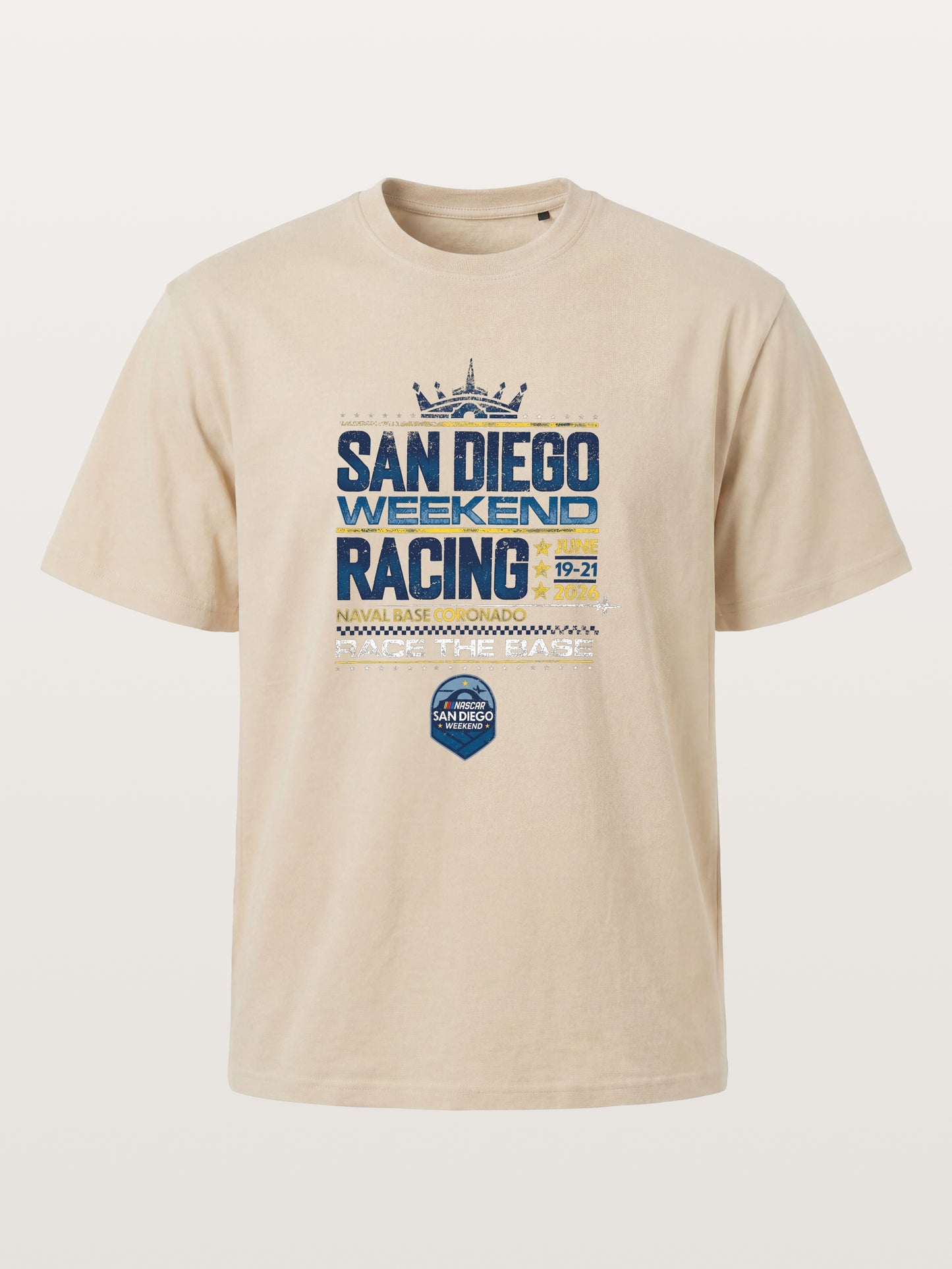 San Diego Racing Crown Layout Gildan T-shirt