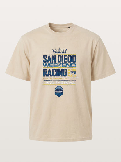 San Diego Racing Crown Layout Gildan T-shirt