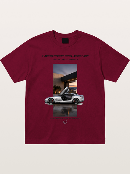 Mercedes SLR McLaren Poster Gildan T-shirt