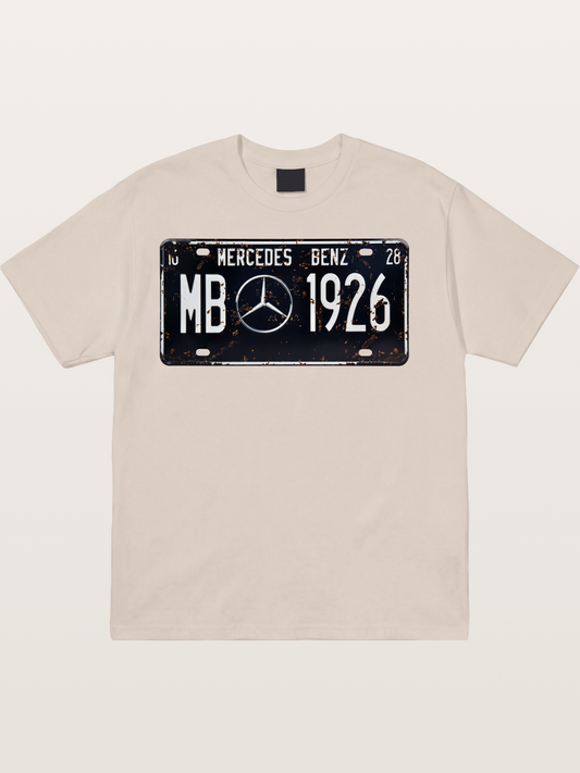 Commemorative license plate Cotton T-shirt