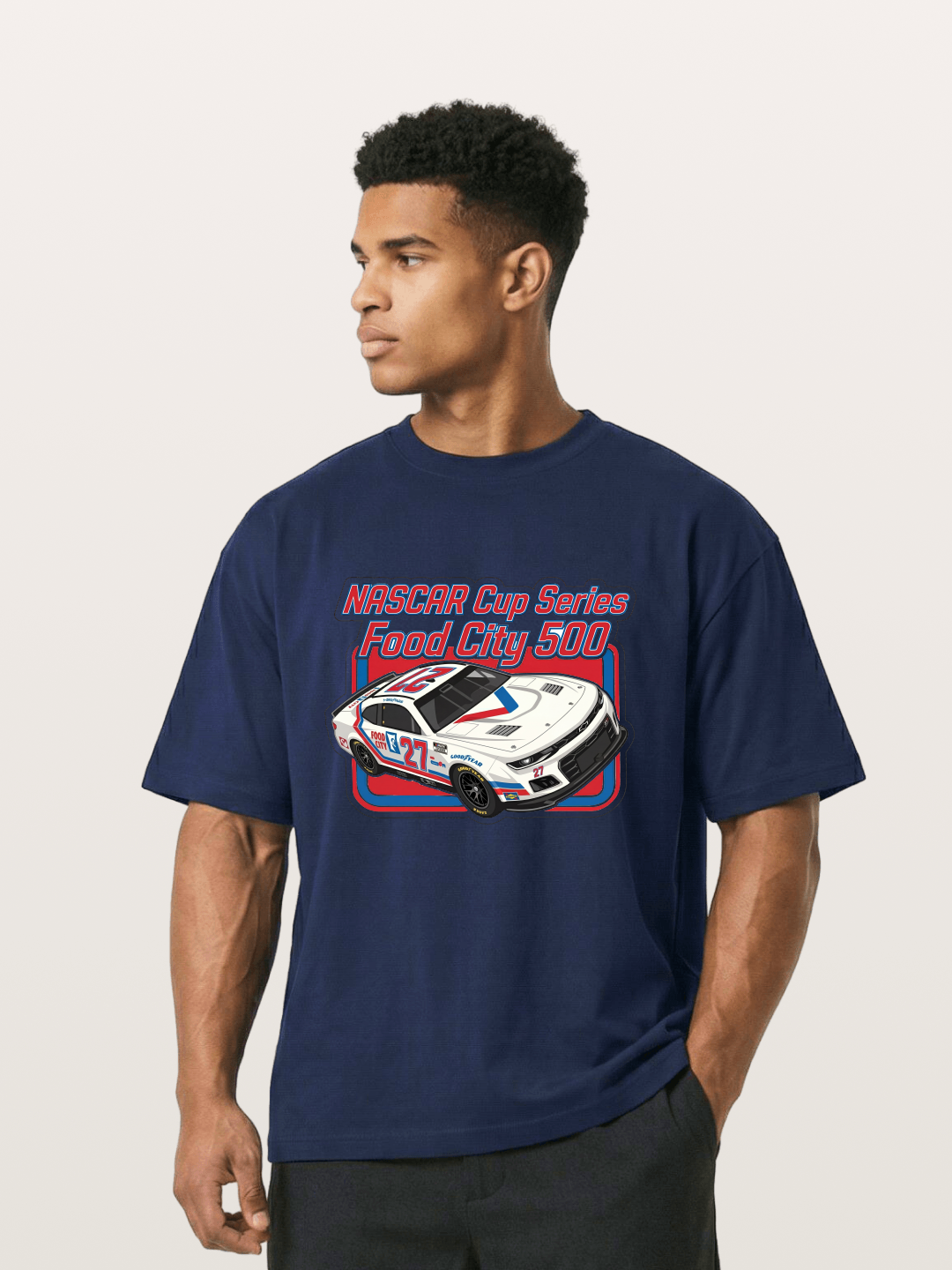 NASCAR Food City 500 Car Gildan T-shirt