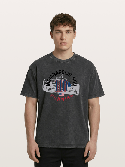 Indy 500 110th Anniversary Emblem Washed T-shirt