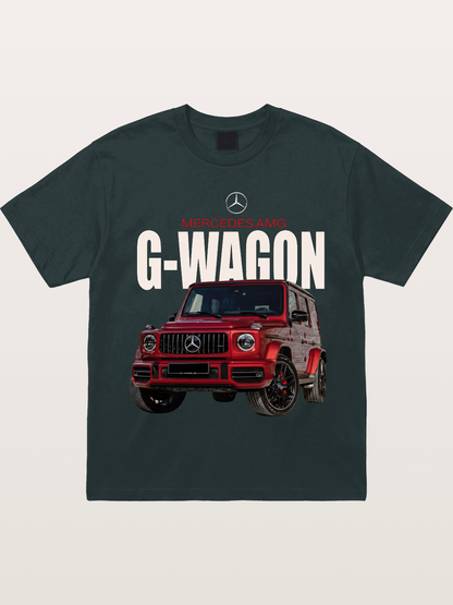 Red Mercedes G-Wagon Off-Road Gildan T-shirt
