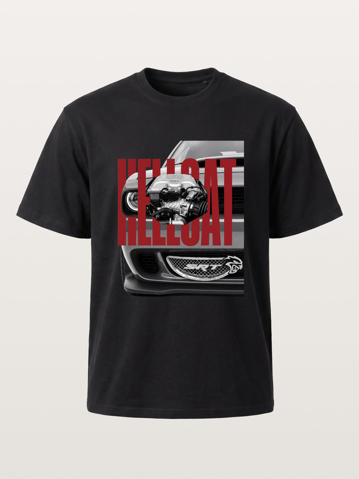 Hellcat Engine Overlay Art Gildan T-shirt