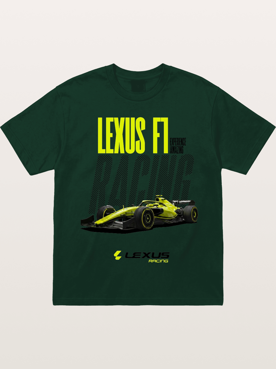 Lexus F1 Racing Bold Print Gildan T-shirt