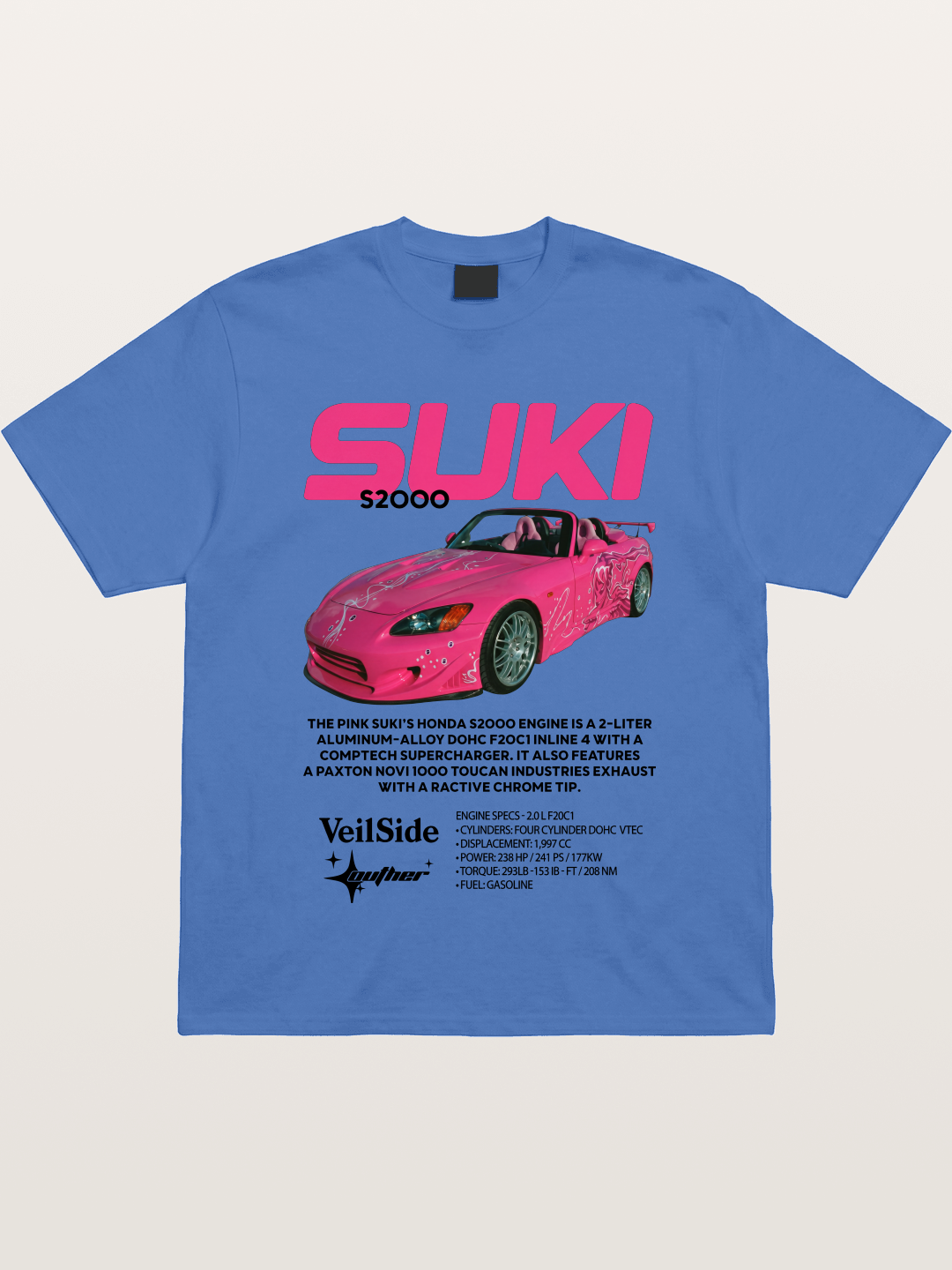 Suki's S2000 Fast & Furious Gildan T-shirt