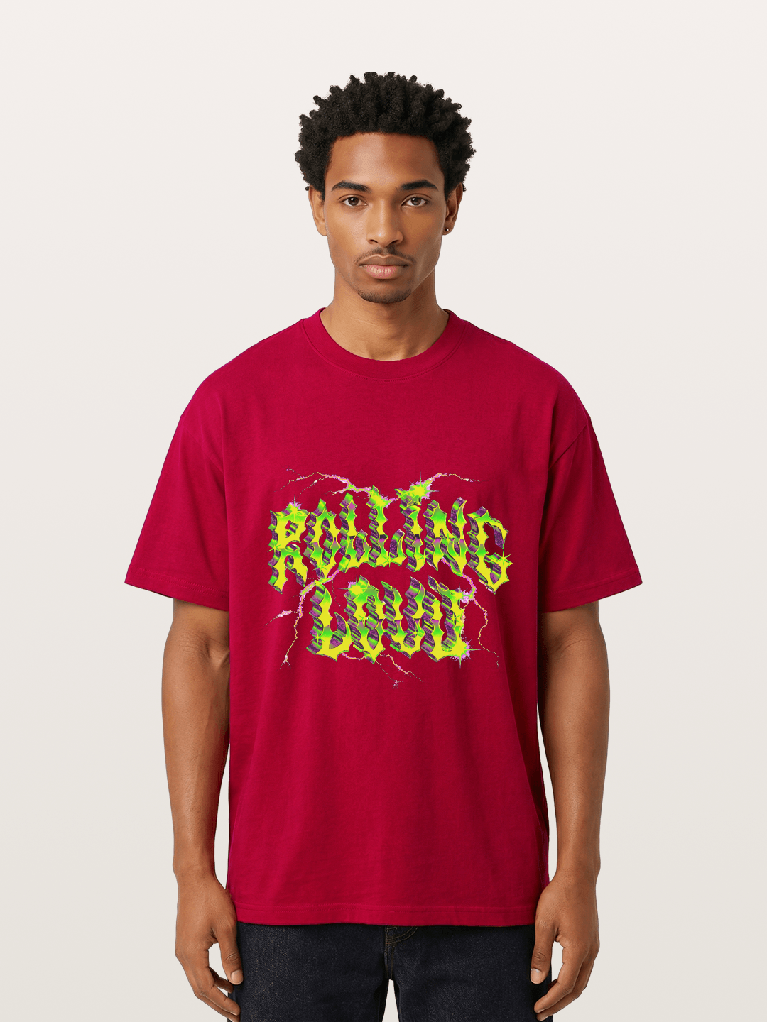 Rolling Loud Neon Lightning Art Gildan T-shirt