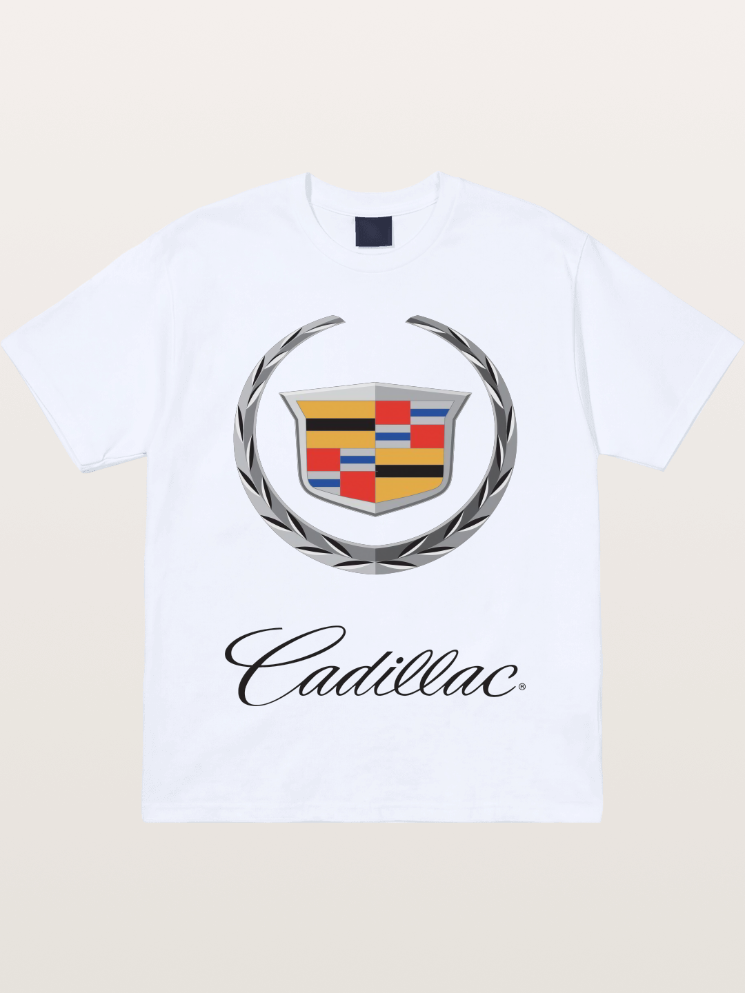 Cadillac Laurel Wreath Emblem Gildan T-shirt
