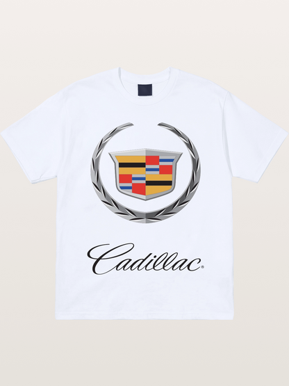 Cadillac Laurel Wreath Emblem Gildan T-shirt
