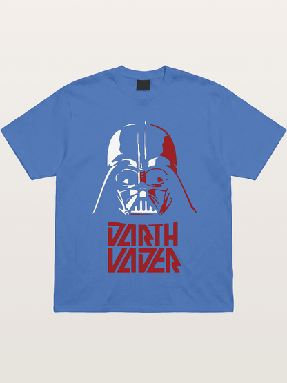 Darth Vader Red White Helmet Gildan T-shirt