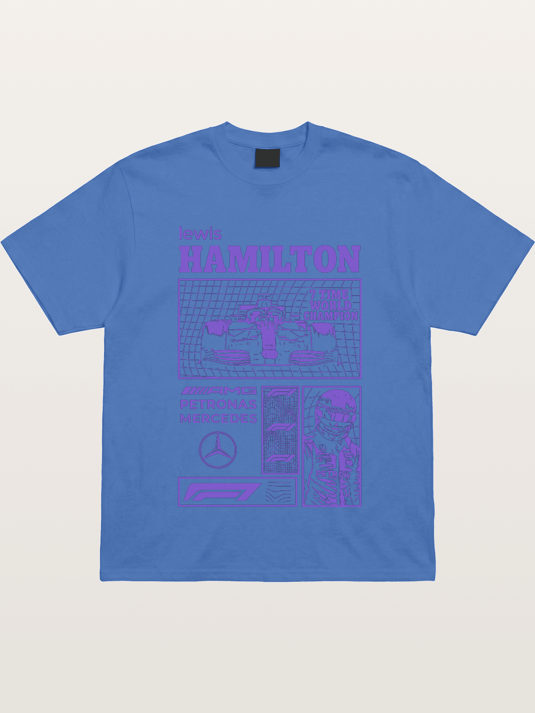 Hamilton 7x World Champion Gildan T-shirt