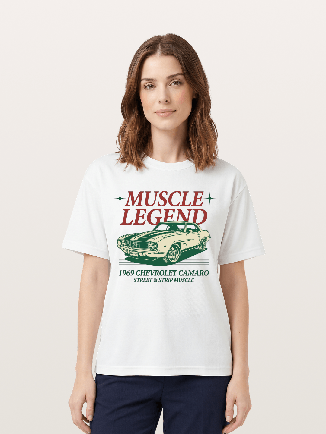 Vintage Badge Cotton T-shirt