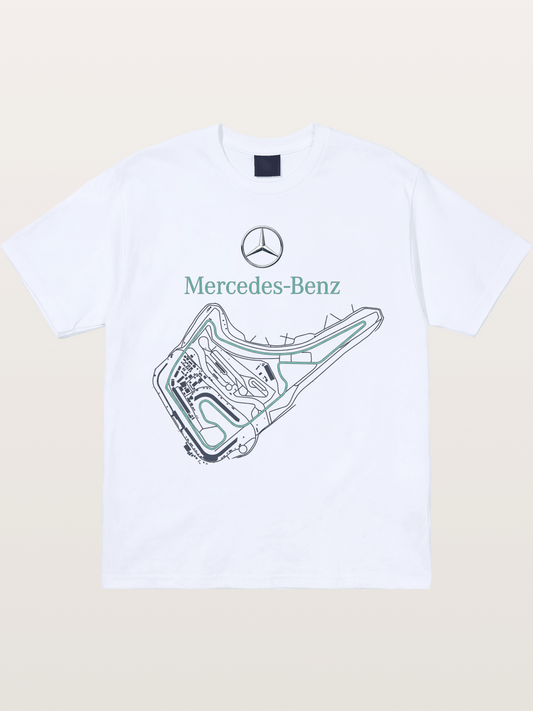 Mercedes Benz Circuit Track Graphic Gildan T-shirt