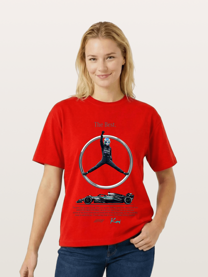 Kimi Mercedes Star Pose Cotton T-shirt