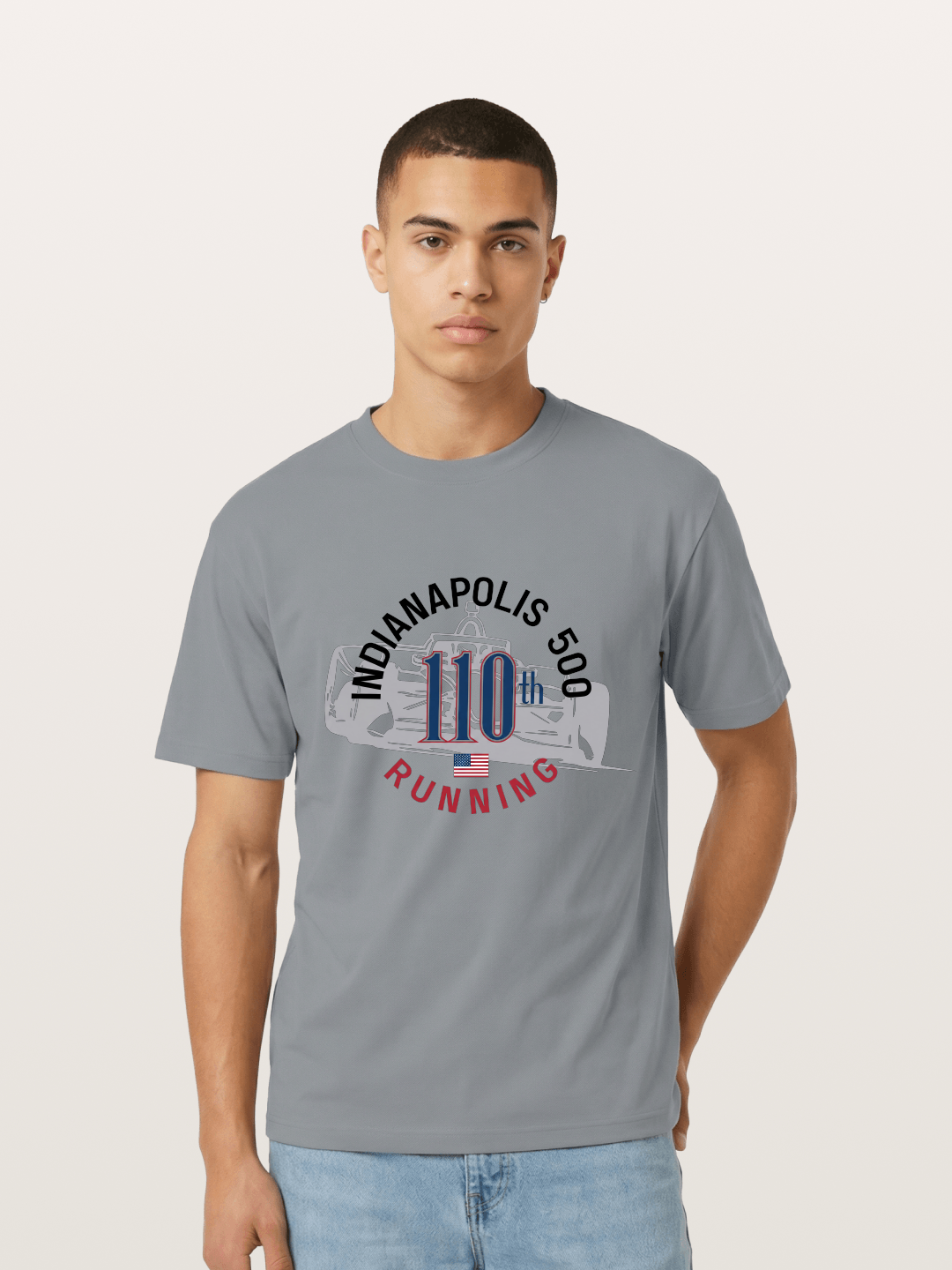 Indy 500 110th Anniversary Emblem Gildan T-shirt