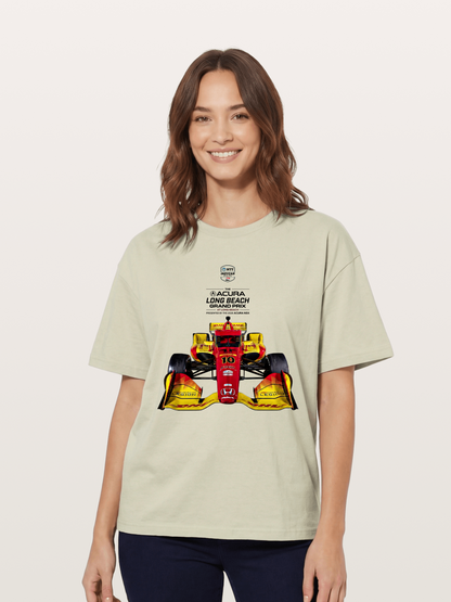 Palou #10 Long Beach Champion Cotton T-shirt