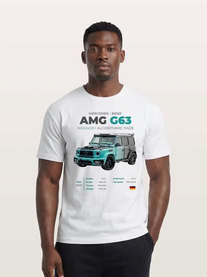 Mansory AMG G63 Fade Art Cotton T-shirt