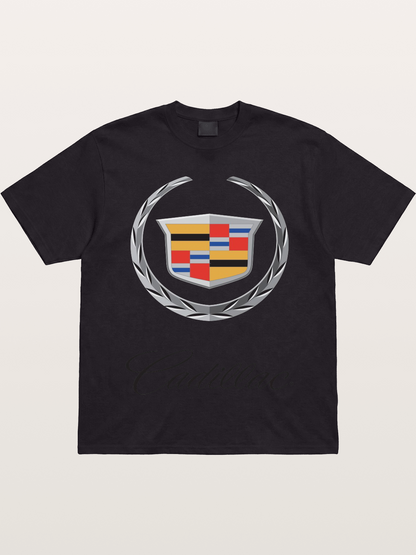 Cadillac Laurel Wreath Emblem Gildan T-shirt