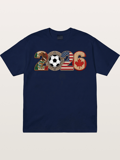 2026 WC Tribal Flag Design Gildan T-shirt