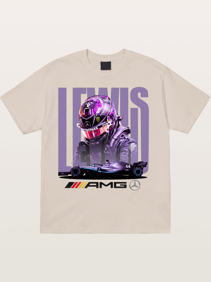 Hamilton 44 Mercedes F1 Cotton T-shirt