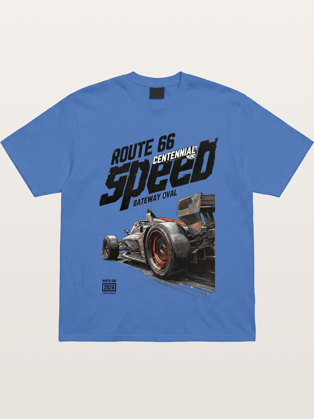 Grunge Speed IndyCar Art Gildan T-shirt