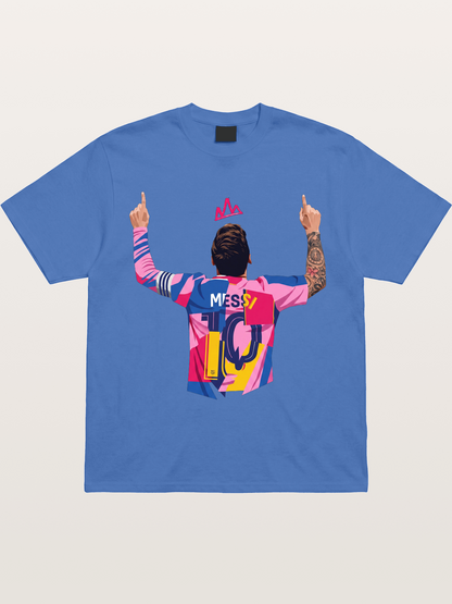 Messi No.10 Celebration Pose Gildan T-shirt