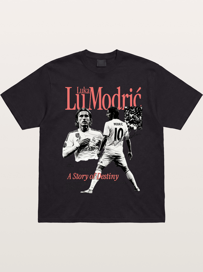 Luka Modric Destiny Story Gildan T-shirt