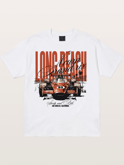 Long Beach Grand Prix Art Cotton T-shirt