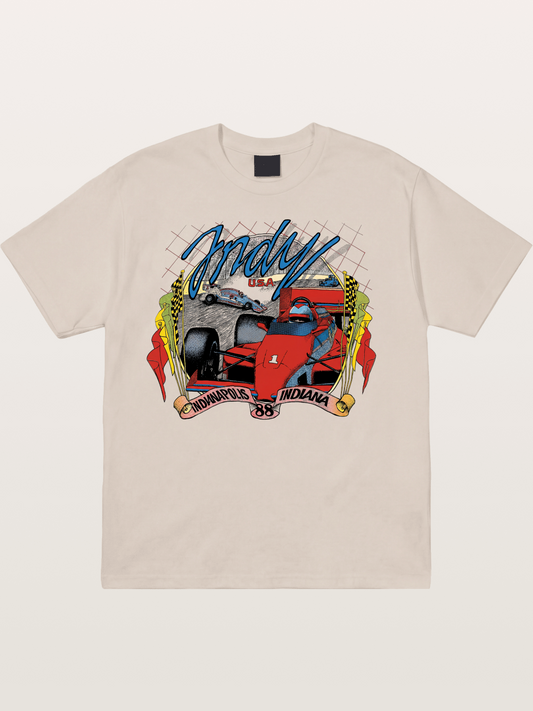 Indy 500 Retro Cotton T-shirt