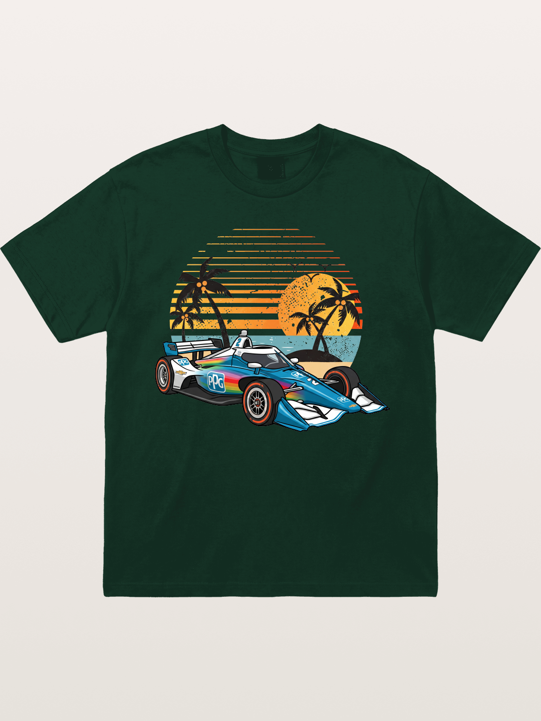 Palm Sunset Indy Car Classic Gildan T-shirt