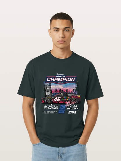 Tyler Reddick 45 Champion Car Art Gildan T-shirt