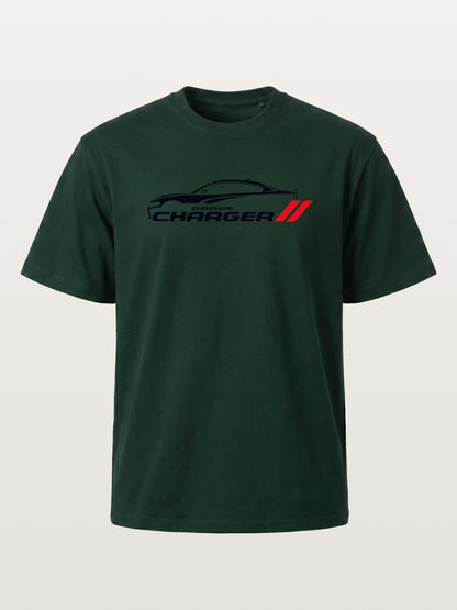 Charger Silhouette Strip Art Gildan T-shirt