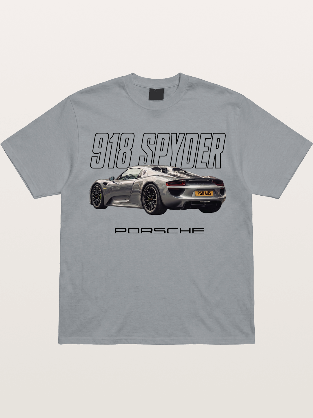 Porsche 918 Spyder Graphic Art Gildan T-shirt