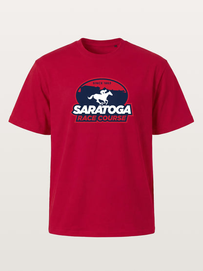 Saratoga Race Course Shield Crest Gildan T-shirt