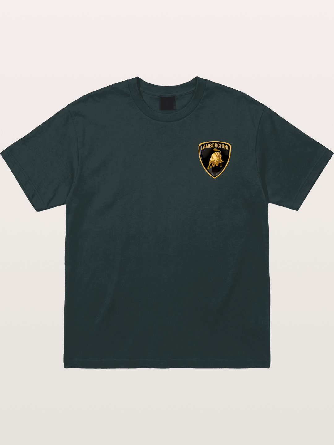 Lamborghini Golden Bull Shield Gildan T-shirt
